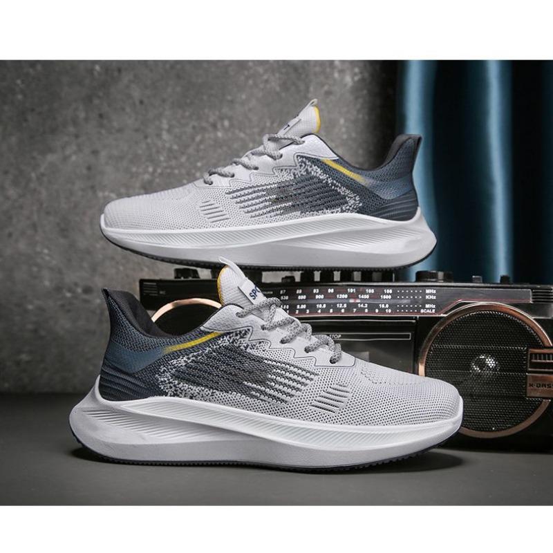 Men S Summer Breathable Mesh Running Shoes Casual Non Slip Sneakers