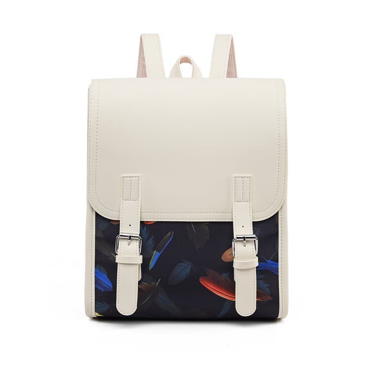 Backpack Women s Vintage College Wind Large Capacity Backpack