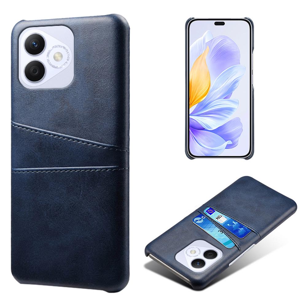 For Honor X60i 5G Case Dual Card Slots PU Leather+Hard PC Phone Cover