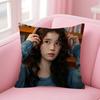 Pillowcase Toon Gift Cushion Cover Bedroom Home Sofa Chair Seat Decor Pillow Case Korean Singer Lee Ji Eun Iu