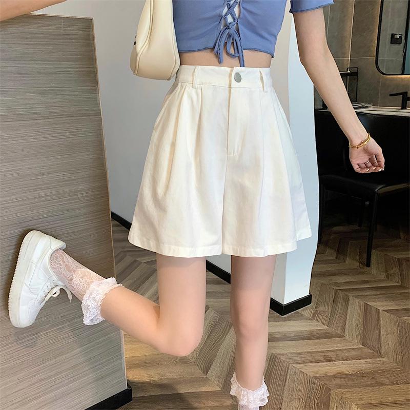 Women's High-Waisted Slimming Wide-Leg Summer Shorts