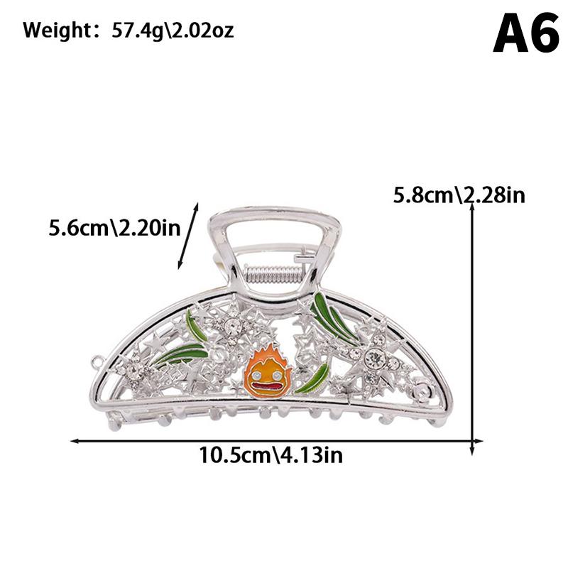 Cute Creative Cartoon Hair Claw Zinc Alloy Dragon Hair Claws Claw Clip Hair Accessories For Women Girls
