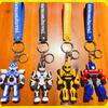 New Transformers Keychain Cartoon Pvc Optimus Prime Figure Bag Pendant Wholesale