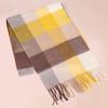 Aisyalan Elegant Plaid Wool Scarf