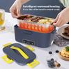 New 80W Car Electric Lunch Box Portable Heating Water Free Heating Insulated Lunch Box Household Car Electric Lunch Box.