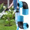 2 Pcs Elbow Quick Connectors 90 Degree Angle For Garden 1/2inch Hose Accurately match standard 5mm hose interface