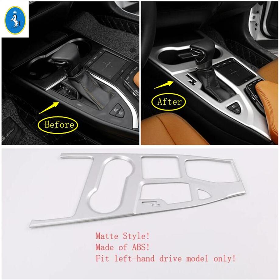 Matte Car Dashboard Air AC / Gear Shift / Glass Lift Button Decor Panel Accessories Cover Trim For Lexus UX 200 250H - 2024