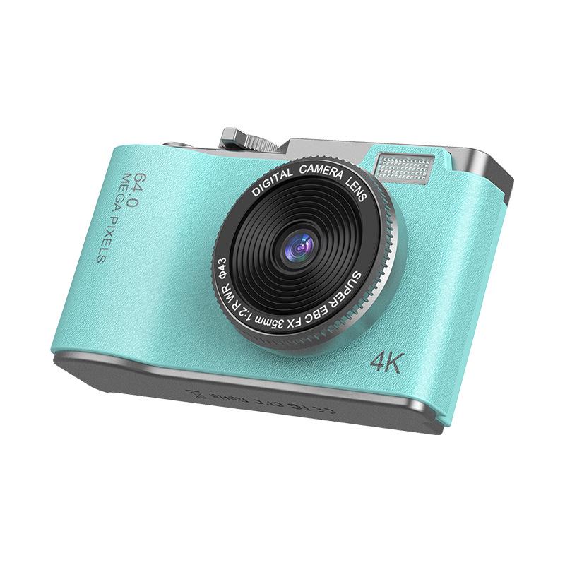4K Retro CCD Portable Camera for Students - Children's Day Gift