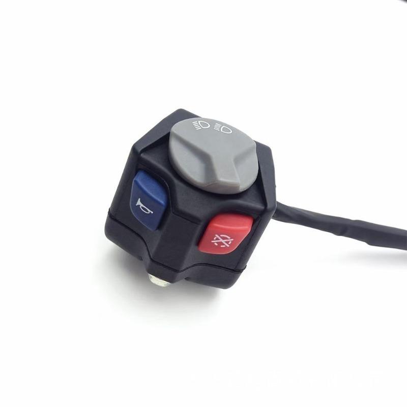 Motorcycle Three Function Switch Button Headlight Horn Kill Universal Electric Flameout Start Switch For KTM EXC XC XCW EXCF SX