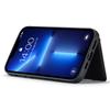 For iPhone 13 Pro Max Case Leather+TPU Detachable Magnetic Phone Cover Card Bag