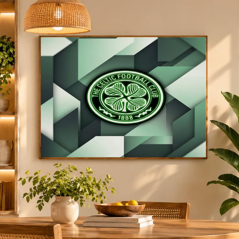 5D Diamond Painting Celtic FC DIY Full Drill Diamond Art Kit Home Decoration