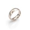 European Starry Sky Rhinestone Titanium Steel Couple Rings