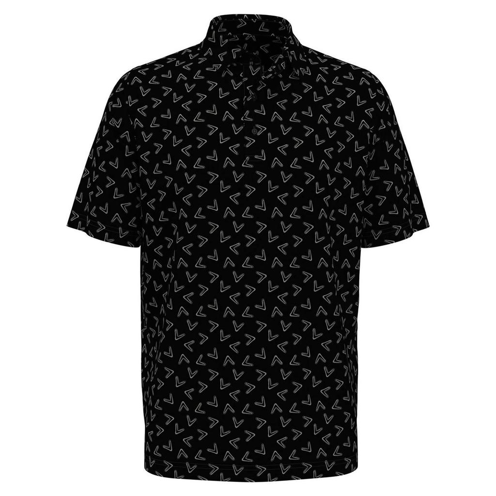 Callaway Unisex Adult Chev All-Over Print Polo Shirt