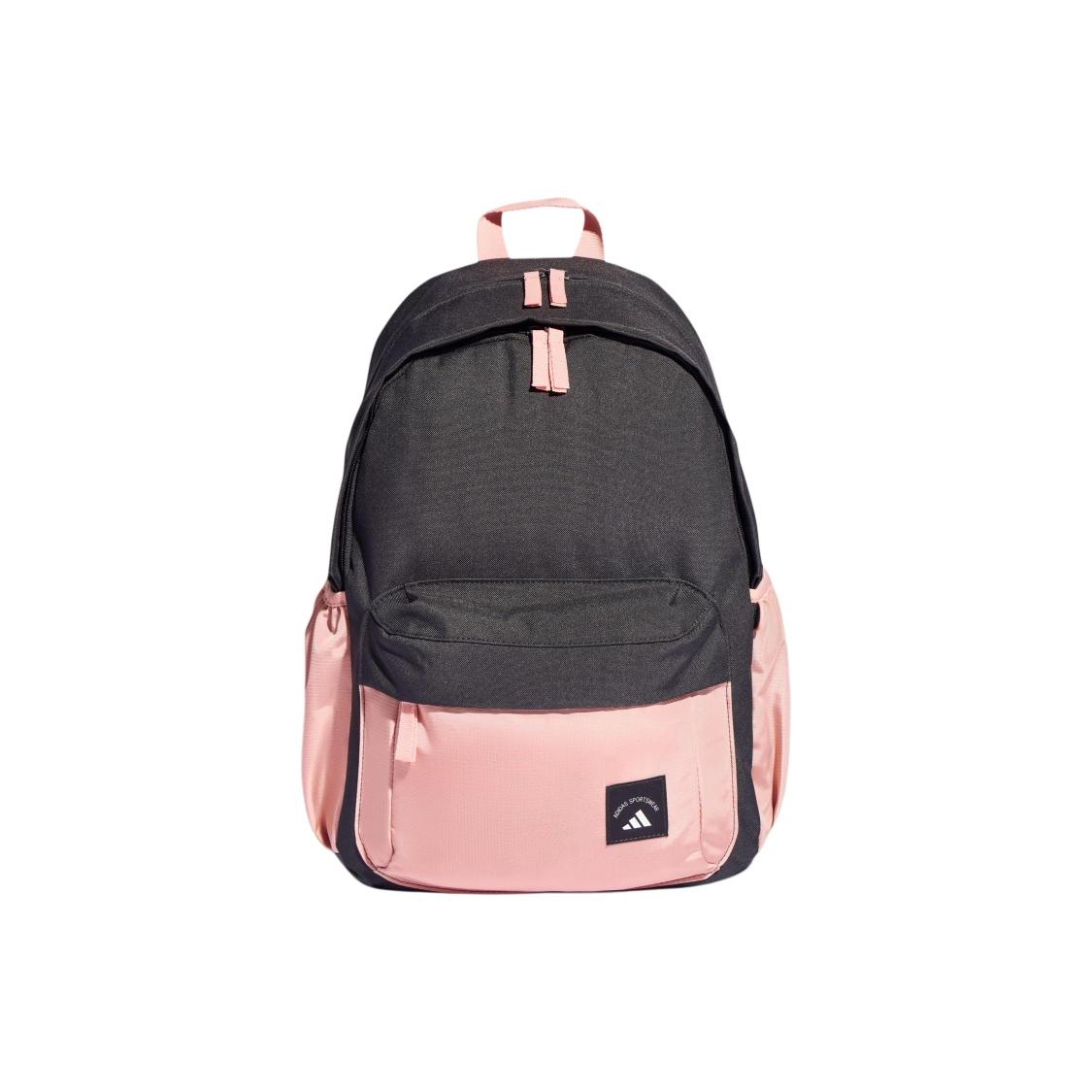 Adidas Fabric Backpack Womens Graphite Black Pink One Size розовый