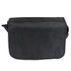 Men's Plain Black Messenger Bag
