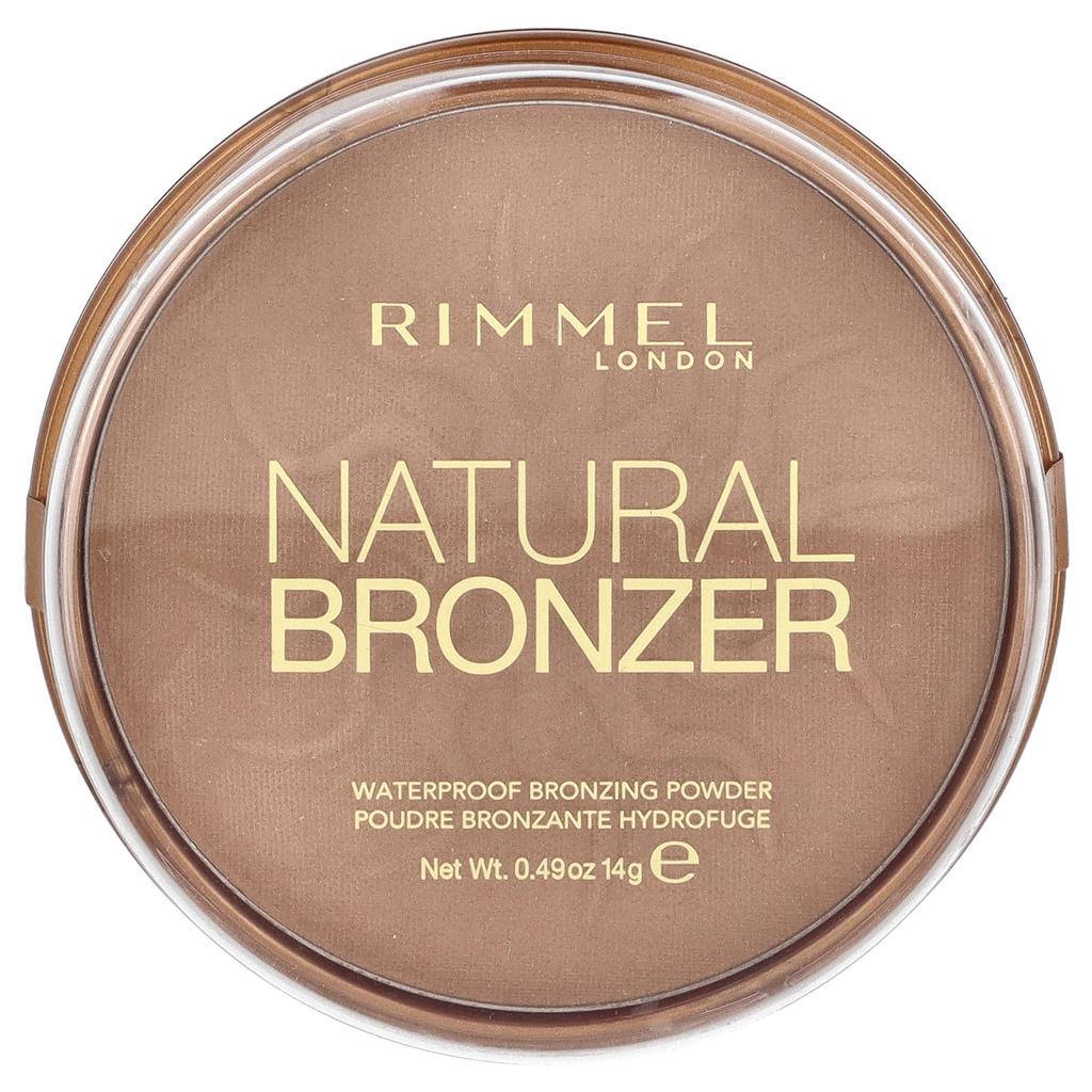 Natural Bronzer, Waterproof Bronzing Powder, 022 Sun Bronze, 0.49 Oz (14 G)