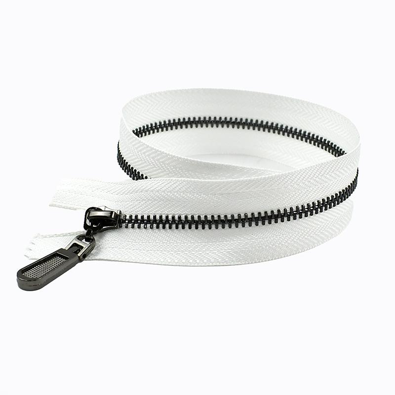 3Pcs Meetee 3# Metal Zippers 15-70cm Close/Open End Zips Bags Purse Clothes Decorative Zipper Repair DIY Sewing Accessories