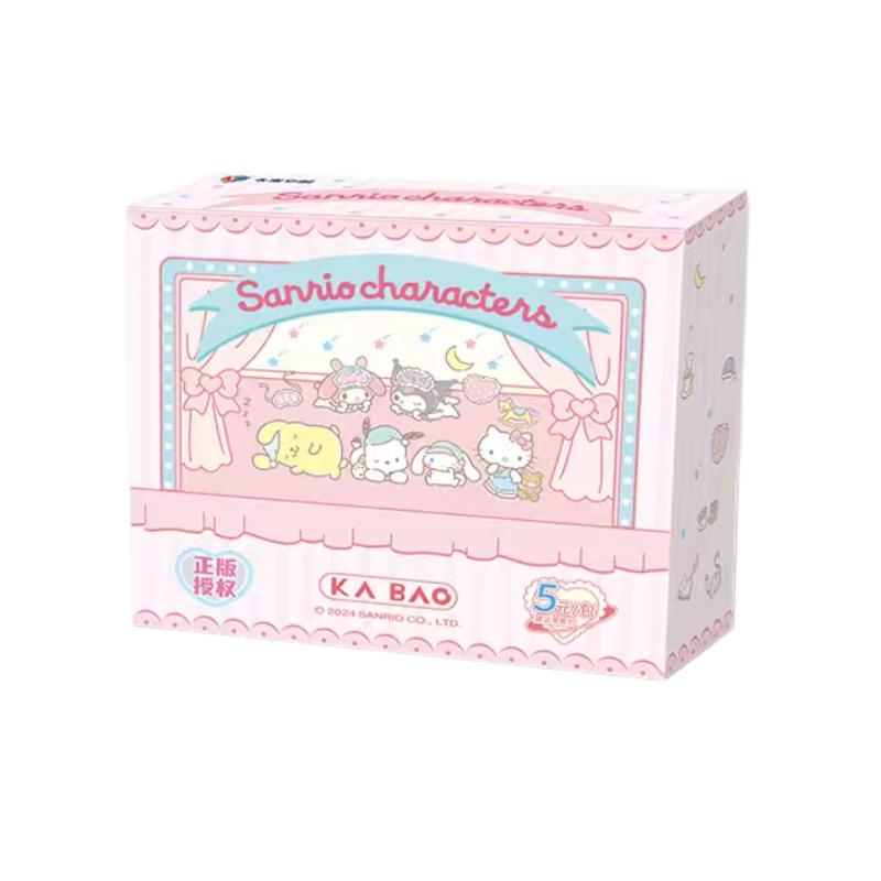 Official Genuine Sanrio Manxing Time Series Card Anime Peripheral Collection Exquisite Toy Card Holiday Gifts Box