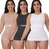 Chaleco Moldeador de Cintura Seamless con Control de Abdomen para Mujer Tallas Grandes