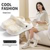 Women's EVA Hole Shoes: Stepping on Soft Feel - Closed Toe, Non-Slip Beach Sandals with Thick Sole for Summer Outdoor Wear