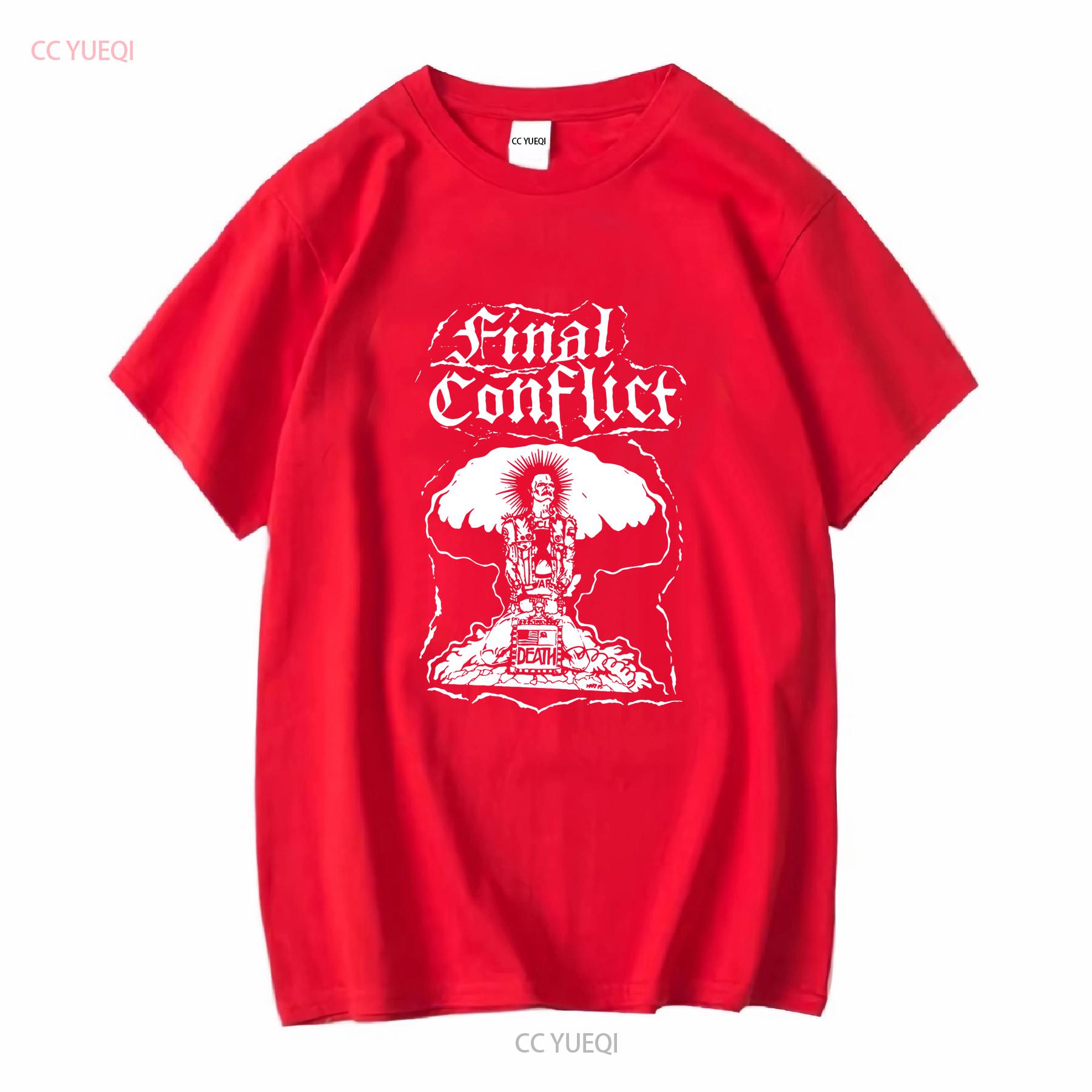 CONFLICT Ungovernable Force T Shirt Punk Peace Anarcho Crass Subhumans vintage Washed Slightly Stretched Soft fashion vintage S