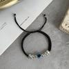 Turkish Lucky Blue Evil Eye Bracelets For Women Men Handmade Braided Red Black Blue Rope Demon Eye Bracelet Friendship Jewelry