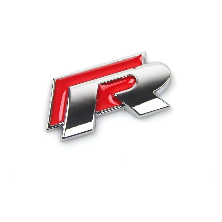 For VW Car Metal Front Grill Trunk Auto Emblem Sticker Accessories For Volkswagen GTI R-Line R Polo T5 Golf Passat Scirocco Je cg2