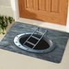 D Vortex Optical Illusion Entrance Doormat Home Decor Carpet Indoor Outdoor Floor Mat Living Room Bedroom Bath Kitchen Rug