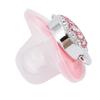 Sucette pour bébé Couronne Strass Silicone Souple Sans BPA Sucette Bébé Sûre Taille M