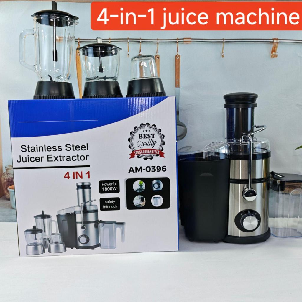 Automatischer filterloser Entsafter für frisch gepresste Obst- & Gemüsesäfte