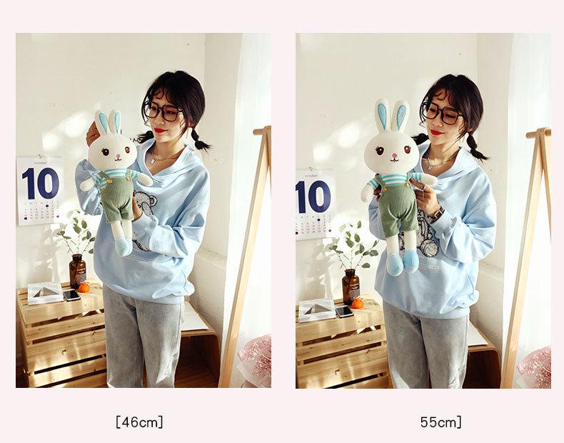 Adorable Princess Rabbit Plush Toy Couple Doll Cushion Gift for Girlfriend - Valentine's Day & Qixi Festival
