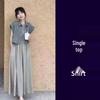 Tea-Toned Summer Chic: Salt-Style Denim Jacket & Dress Set - Trendy, Youthful, and Elegant.