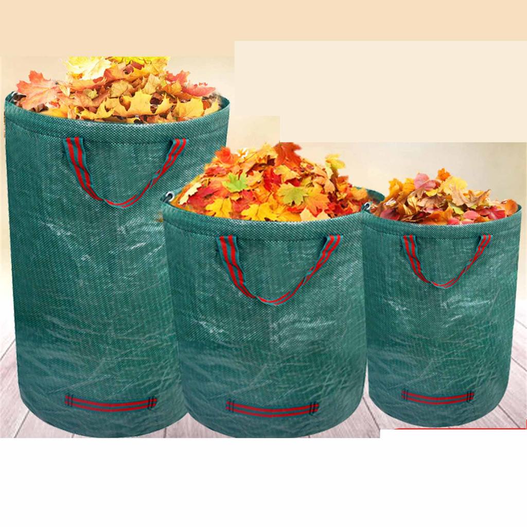 Garden Leaf & Waste Collection Bag – Vertical Film-Coated Bag for Branches, Weeds & Miscellaneous Storage