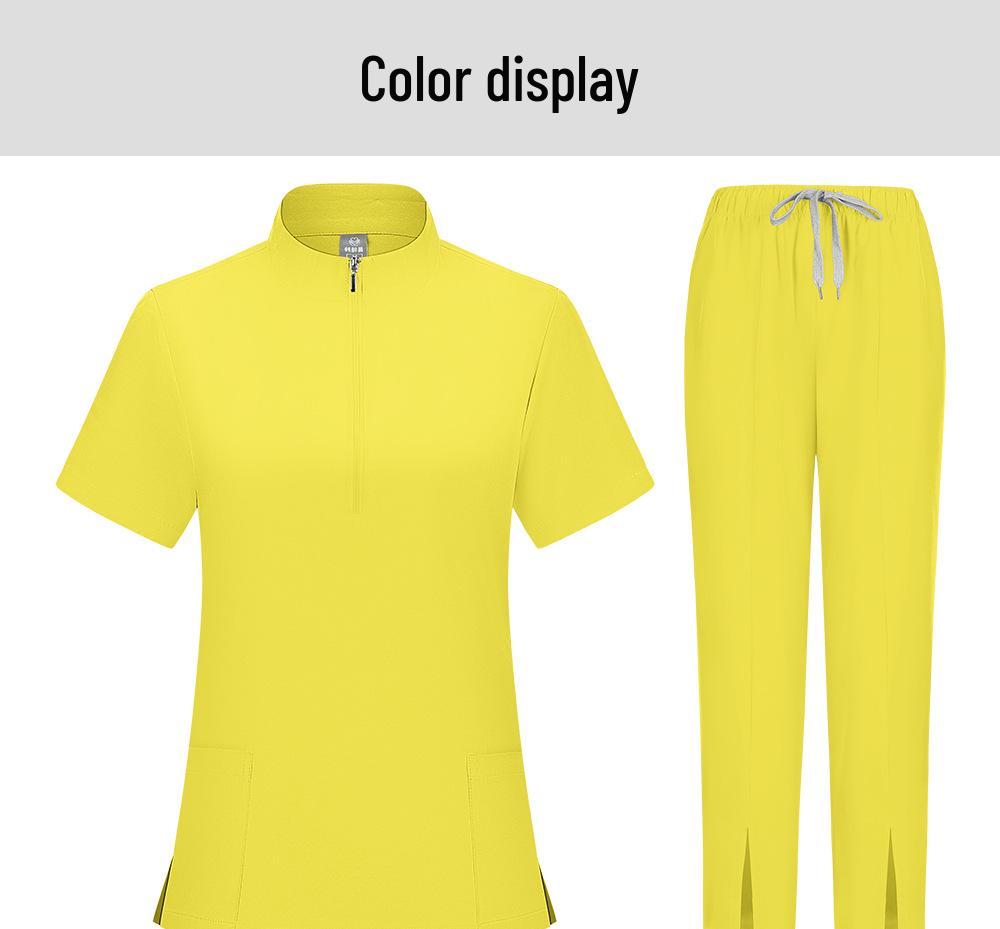 HZMoni Unisex Quick-Dry Dental Uniform Set - Long Pants