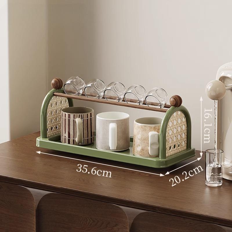 

Multi-layer Storage Rack Water Cup Tea Cup Glass Rack Desktop Organizer Cups Display Stand Countertop Mug Storage Rack Organizer