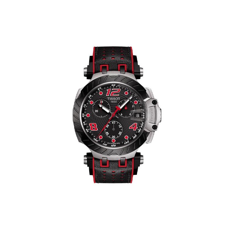 TISSOT Race Collection Quartz Movement Men's Watches Watch 43mm Black Dial T115.417.27.057.04