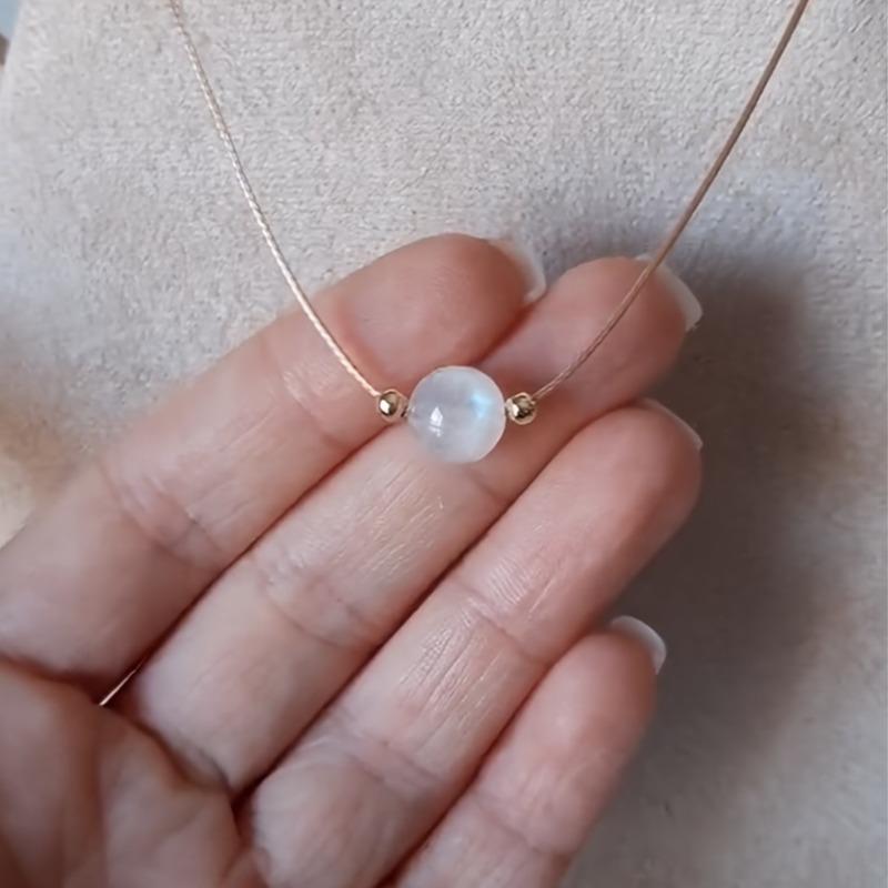 Moonlight Minimalist Necklace Jewelry for Women Mother's Day, Birthday, Four Seasons Wear Daily Accessories