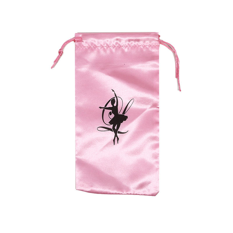 Dance Shoes Storage Pouch Portable Ballet Organizer Handbag Bags Pouches Satin Ballet Shoe Hanging Bag Pouch