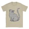 books and cats and books and cats T Shirt Beach  Trendy Cool T Shirts Unisexs Cotton Crewneck Clothes Short Sleeve YK Retro Tops