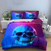 "Geometric Skull Art Decor Set" Soft Comfortable Duvet Cover Bedding Set Included 1*Duvet Cover & 2*Pillowcases, Gift