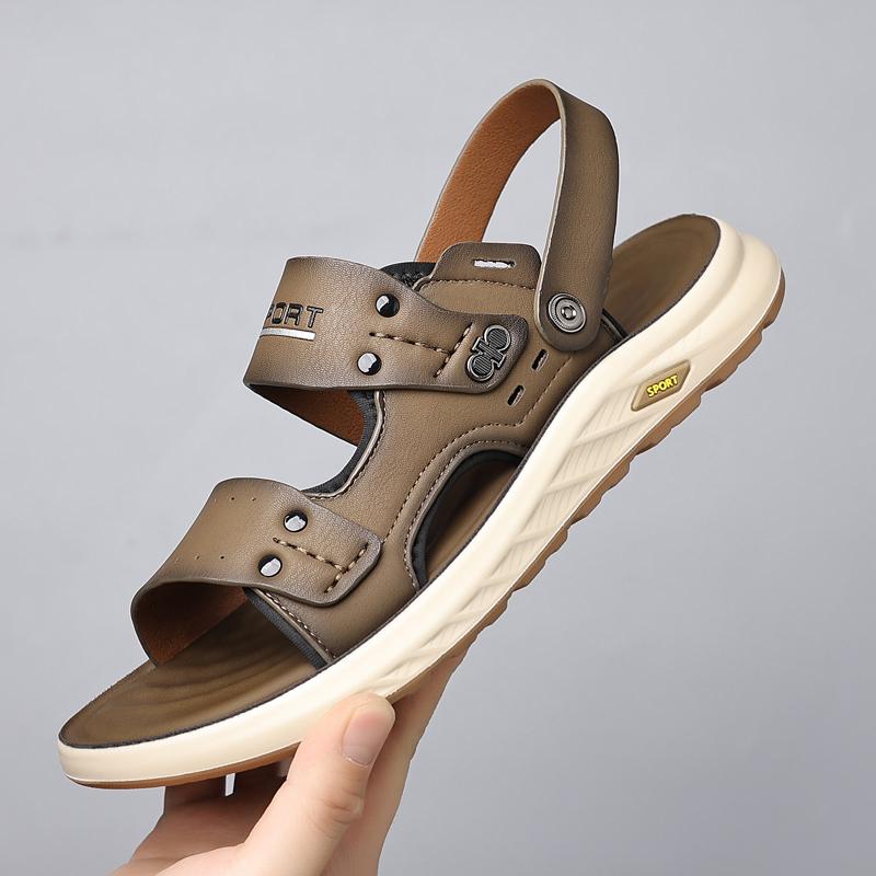 Sandalias Hombre Men Slippers Summer Men Sandals Open Toe Flat Mens Casual Shoes Outdoor Walking Sandals for Men Beach Shoes