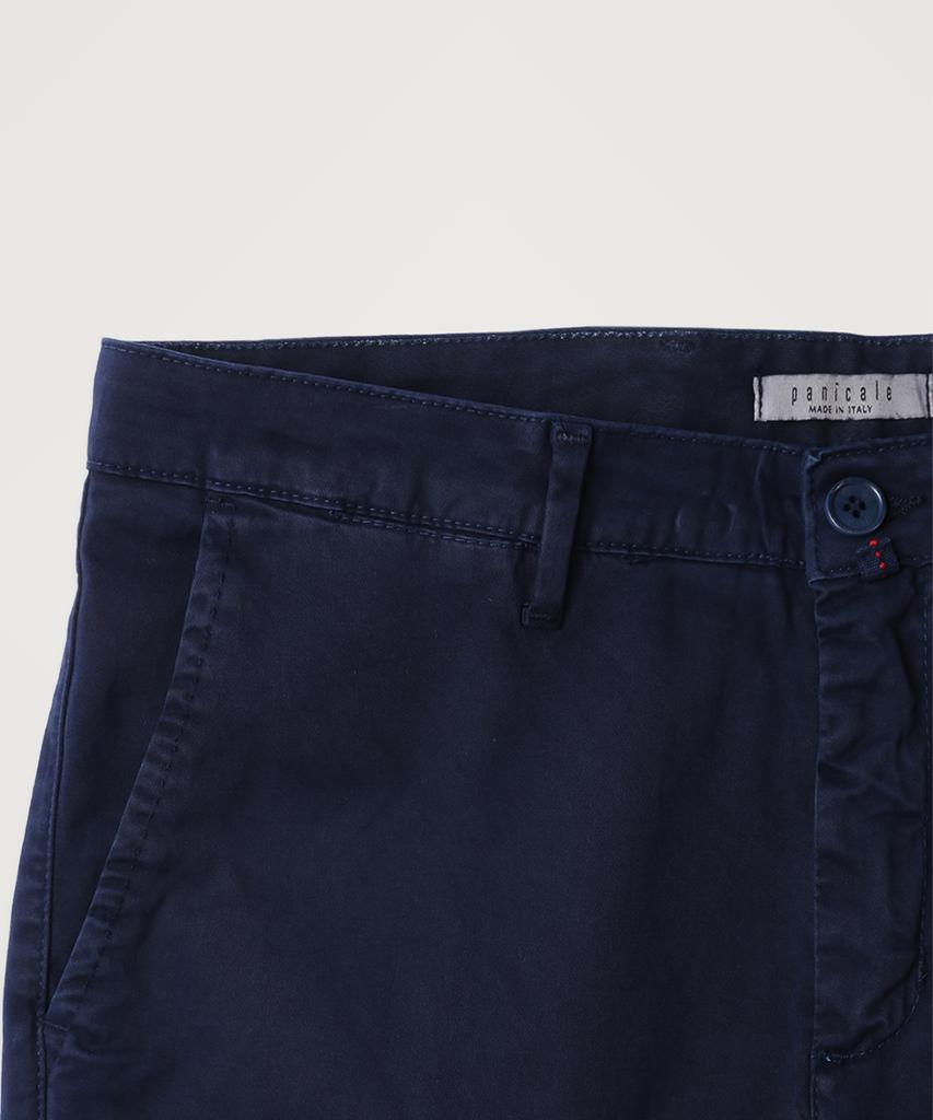 PANICALE Triple A Cotton Chino Pants [Navy]