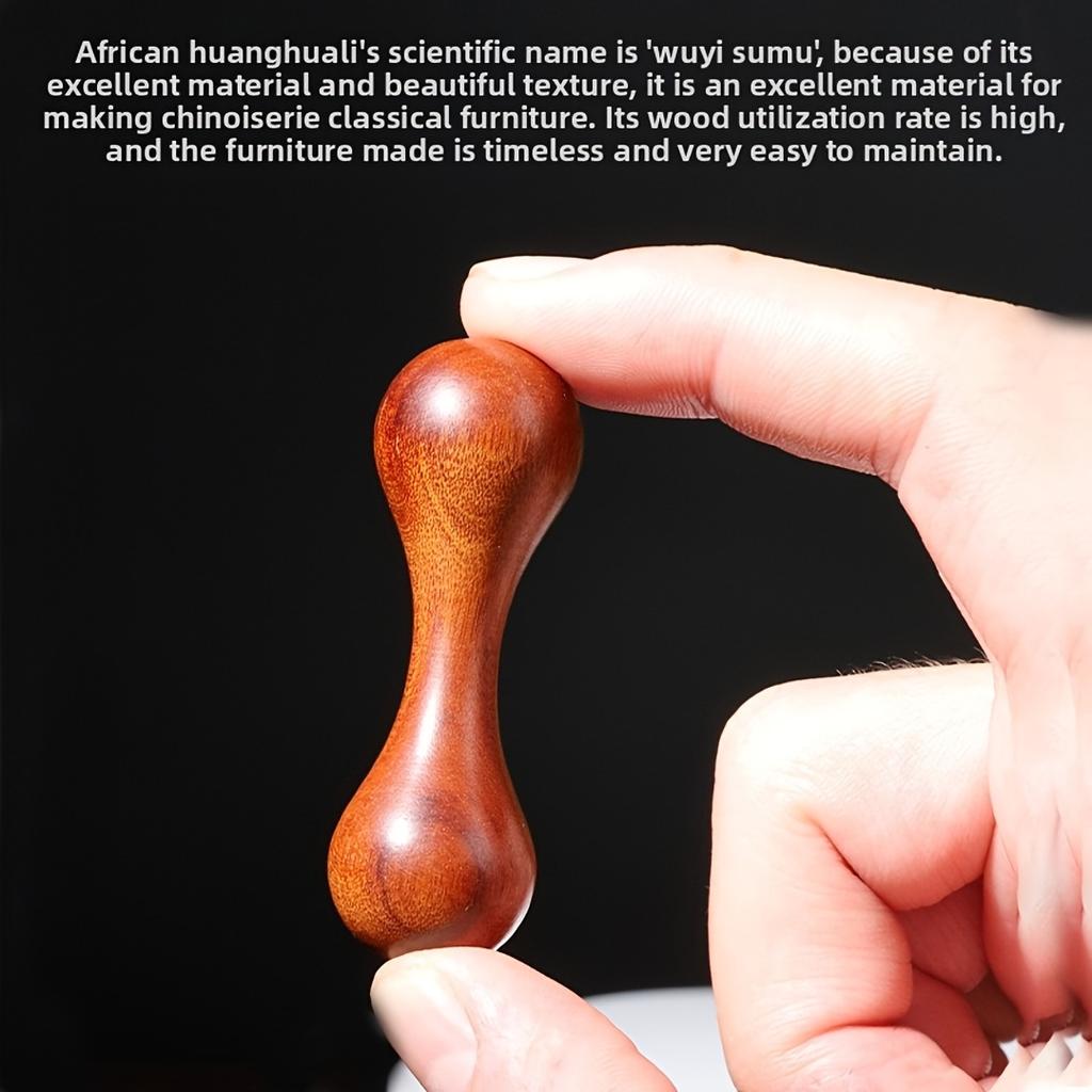 Knucklebone Sandalwood Fingertip Top Baole Bead Begleri Toy Knucklebone Finger Limit EDC Anti Stress Autism ADHD Finger Exercise