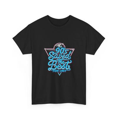 T-shirt Vintage anni '90 | Design Triangolo Neon Retrò, Maglietta Millennial in Cotone, Maglietta Regalo