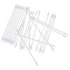 50/100 Pcs Dust Free Disposable Cleaning Swab Cotton Stick For Earphone Headphone Phone Charge Port Accessories