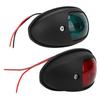 1Pair Portable Durable Yacht Navigation Light 10‑30V Wide Pressure Shipping Signal Lampblack