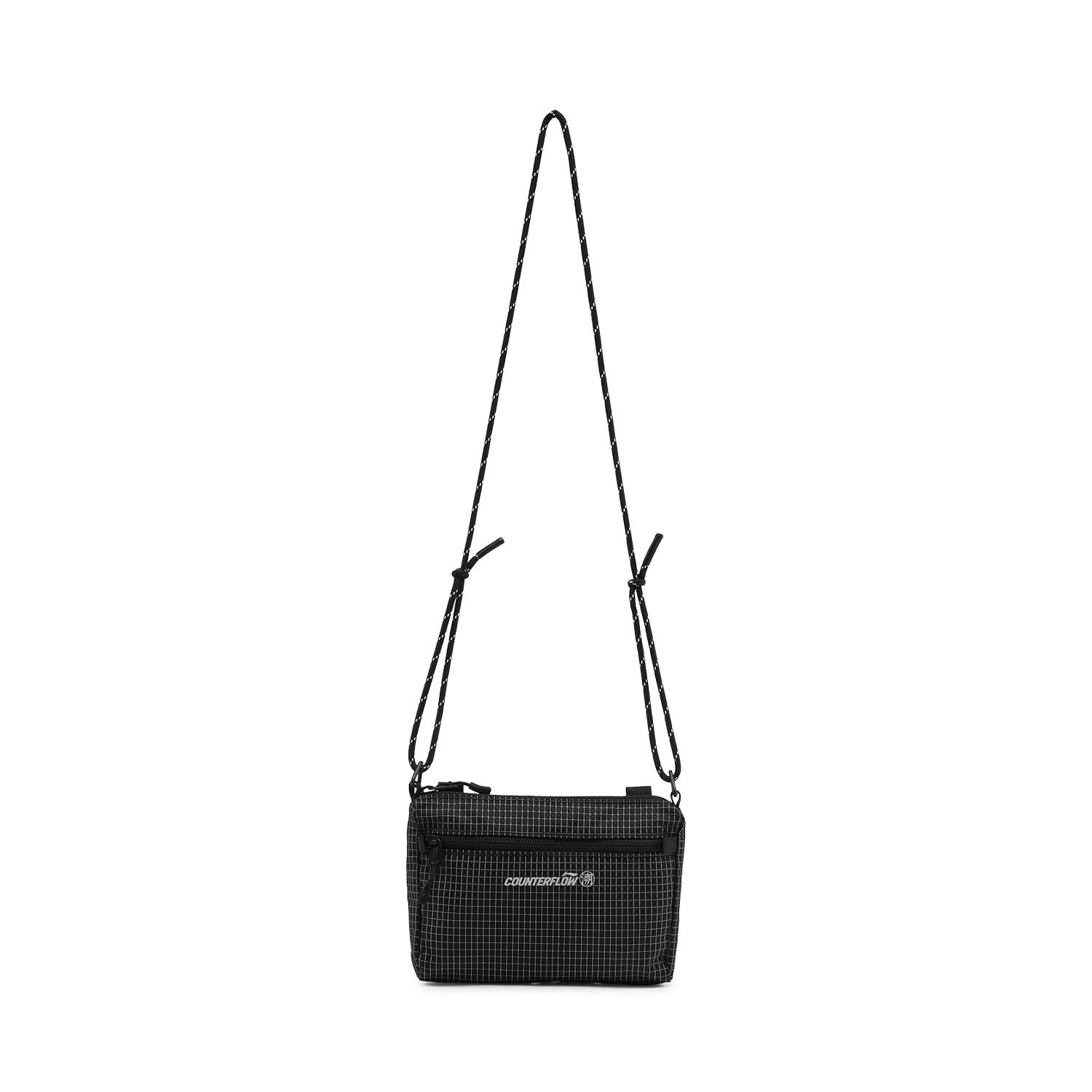 Li Ning Outdoor CF Tracing Nylon Crossbody Bags Unisex Black ABDW201-1