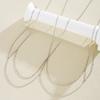 New Sexy Chest Chain Bikin Body Chain for Women Simple Silver Color Summer Harness Decoration Jewelry Beach Party  Accessories