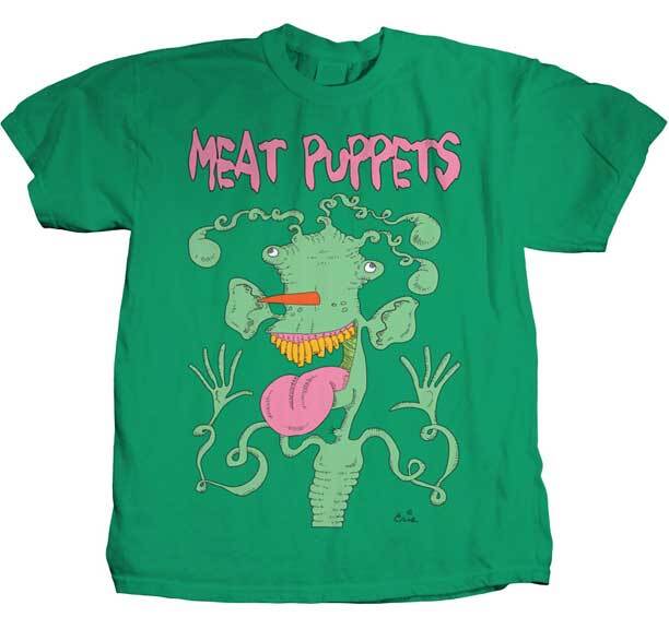Meat Puppets Band Monster T-shirt - Cris - New Official S
