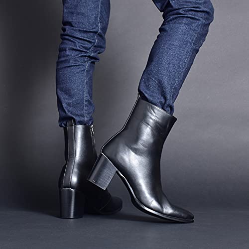 Endevice Casual Jodhpur Boots EPB516-1 Men's Black, Size 25cm, 3E